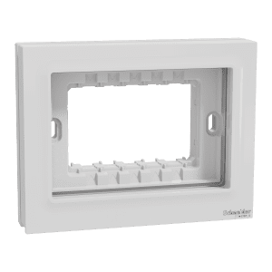 Weather Proof Box, Miluz E, 3 Gang, white