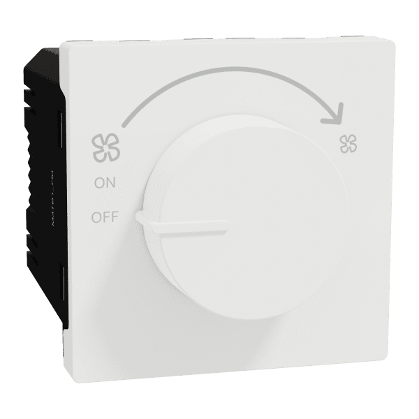 Fan speed control, Miluz, mechanism, white