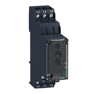 3-phase control relay, Harmony Control Relays, 5A, 2CO, 380…480V AC