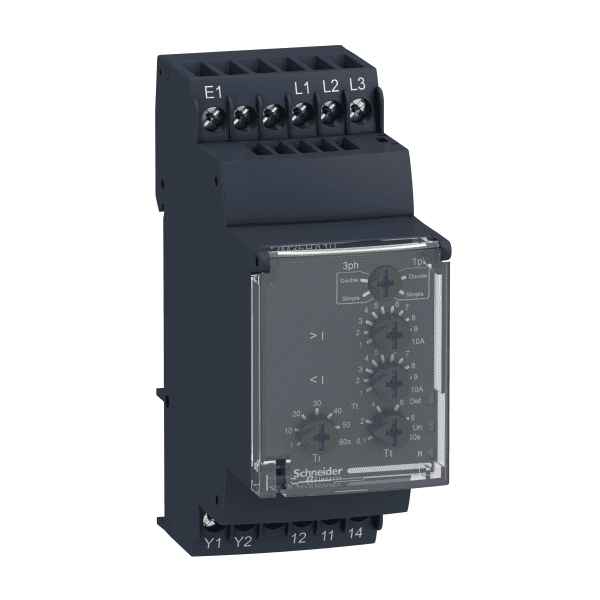 temperature control relay, Harmony Control Relays, 5A, 2CO, 24..240V AC DC