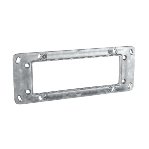 Unica, rectangular fixing frame, 6 m, 1 gang