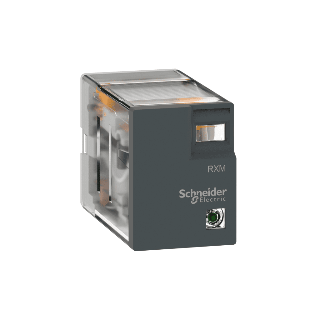 miniature, Harmony Electromechanical Relays, 5A, 2CO, without LED, 24V ...