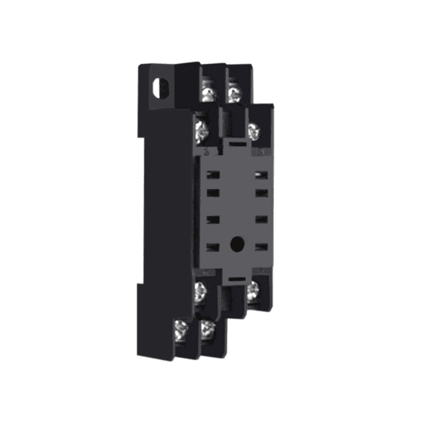 socket, Harmony Electromechanical Relays, for RXM2LB relays, 7A, screw clamp socket, mixed contact terminal