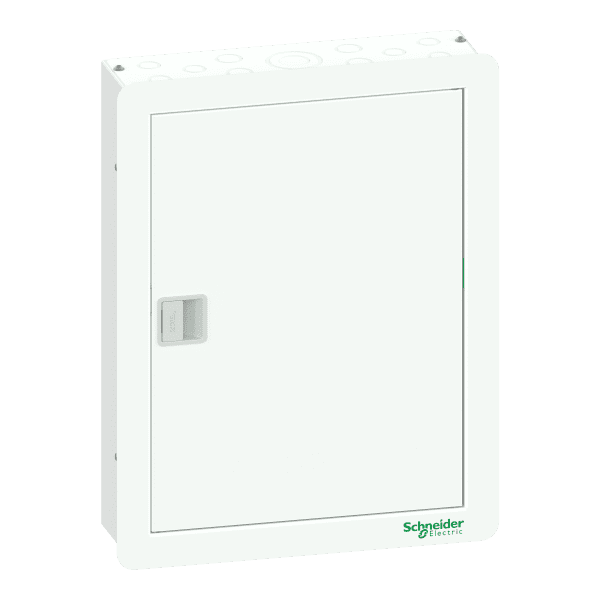 Distribution board, Acti9 Vertical TPN, 24 ways, flush mount, 3P isolator or 4P RCCB 125 A dual incomer provision