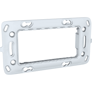 Unica, rectangular fixing frame, 4 m, 1 gang