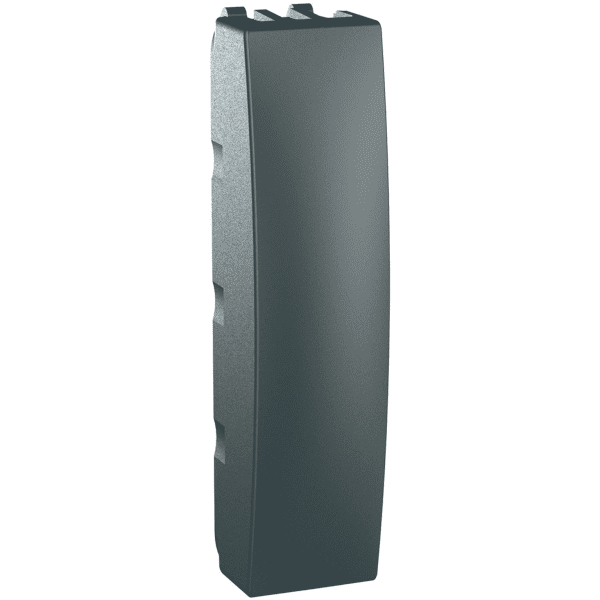 Unica Top/Class - blind cover plate for - 0.5 m - graphite