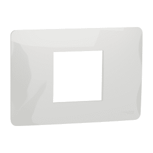 Cover frame, New Unica, 1 gang, 1 module, white