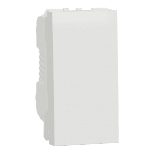 Switch, New Unica, 2-way, 10A, 1 module, white