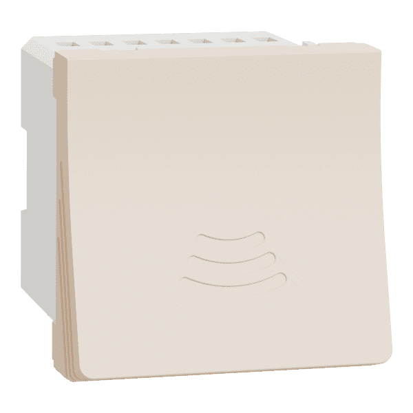 Electronic doorbell, New Unica, 2 modules, beige