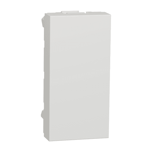 Blind cover, New Unica, 1 module, white