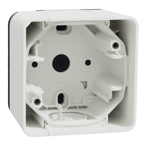 Mureva Styl – surface mounted box – 1 gang – white