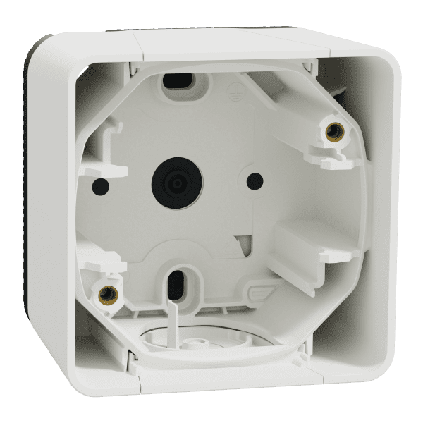 Mureva Styl - surface mounted box - 1 gang - white