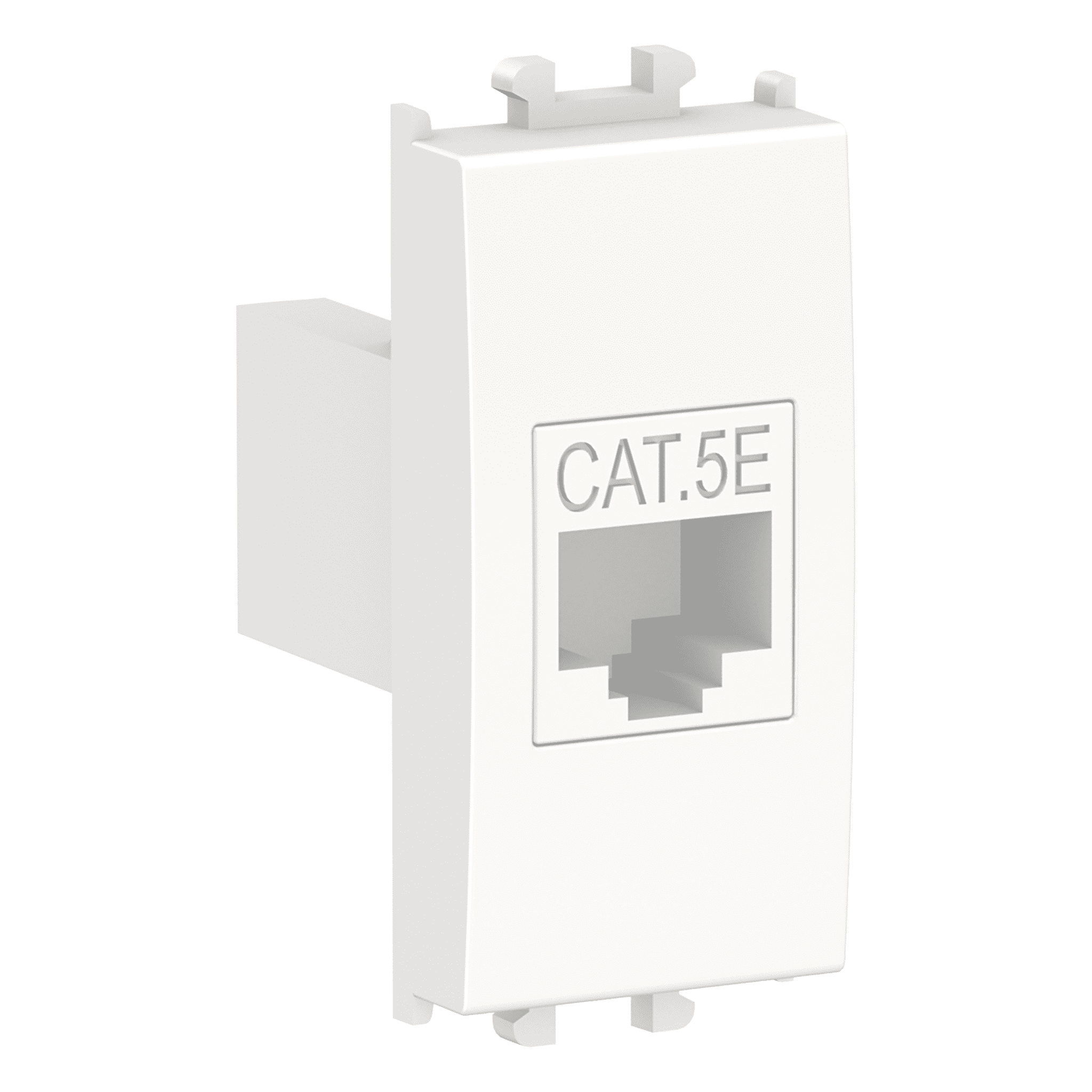 Easy Styl, data socket, RJ45 Cat 5 UTP, 1 module, white – Misr Trade