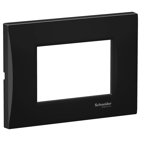 Easy Styl, cover frame, 3 modules, black