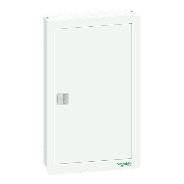 Distribution board, Acti9 Vertical TPN, 36 ways, flush mount, 3P isolator or C120 MCB 125 A incomer provision