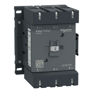 Contactor,Easy TeSys Control,LC1E,3P(3NO),AC-3,<=440V,120A,220V AC coil,50Hz