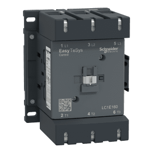 Contactor,Easy TeSys Control,LC1E,3P(3NO),AC-3,<=440V,160A,220V AC coil,50Hz