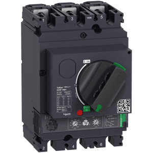 Motor circuit breaker, TeSys GV5, 3P, 150A, Icu 70kA, thermal magnetic