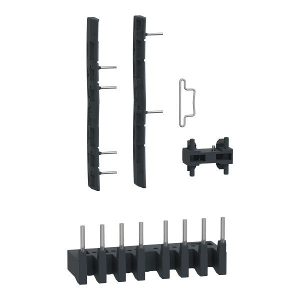 Kit for assembling 4P changeover contactors, LC1DT20-DT40 with screw clamp terminals, with electrical interlock