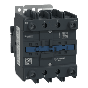 Contactor, TeSys Deca, 4P(4NO), AC-1, 440V, 125A, 230V AC 50/60Hz coil, screw clamp terminal