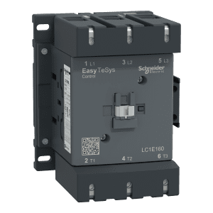 Contactor,Easy TeSys Control,LC1E,3P(3NO),AC-3,<=440V,160A,110V AC coil,50Hz