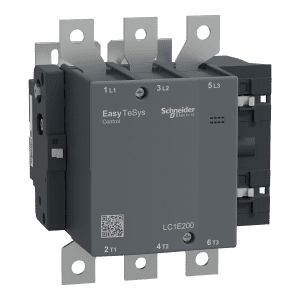 Contactor,Easy TeSys Control,LC1E,3P(3NO),AC-3,<=440V,200A,380V AC coil,50Hz