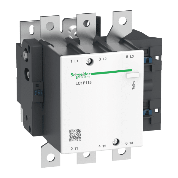 TeSys F contactor - 3P (3 NO) - AC-3 - <= 440 V 115 A - coil 220 V AC