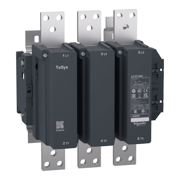 TeSys F contactor - 3P (3 NO) - AC-3 - <= 440 V 115 A - coil 380 V AC