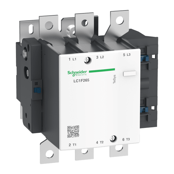 TeSys F contactor - 3P (3 NO) - AC-3 - <= 440 V 265 A - coil 24 V DC