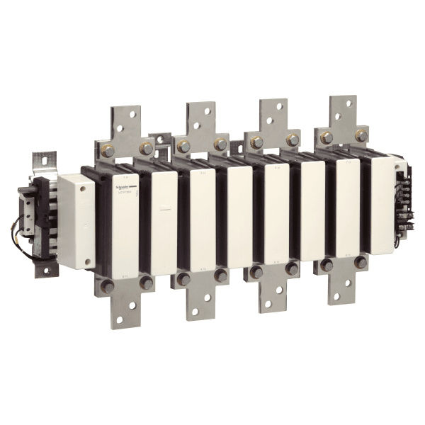 contactor, TeSys F, 4P(4NO), AC-1, <=440V 1600A, coil 220V DC