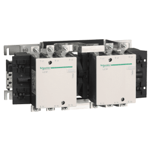 Reversing Contactor, TeSys Deca, 3P(3NO), AC-3/AC-3e, <=440V 80A, 220V AC 50/60Hz coil, screw clamp terminals