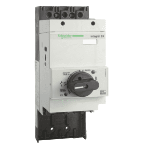 Contactor breaker, TeSys Integral 63, 3P, 63A, 690VAC 50/60Hz, AC-43, 220 to 230VAC coil